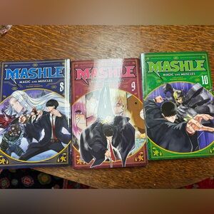 Mashle Manga Volumes 8-10